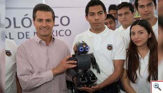 Presidente Enrique Peña Nieto reconoce a estudiantes del TecNM